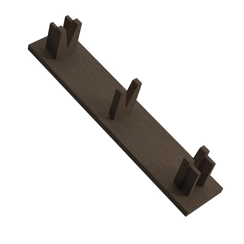 Dakota Living Fence Light End Cap Brown