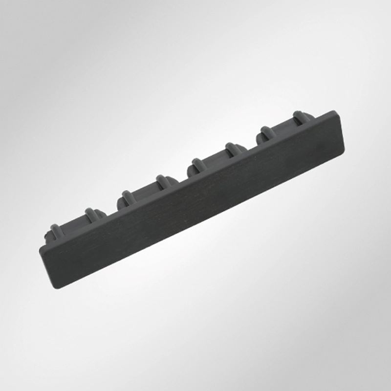 Dakota Living Giga Shield Fencing End Caps Dark Grey