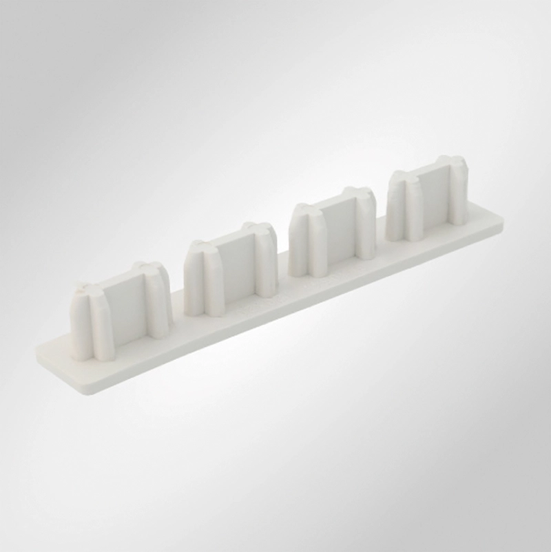 Dakota Living Giga Shield Fencing End Caps Ice White