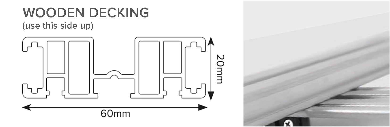 Keradeck 20 Decking Side
