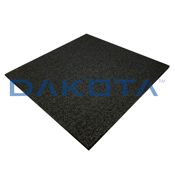 Dakota 8" square Rubber Base Pad
