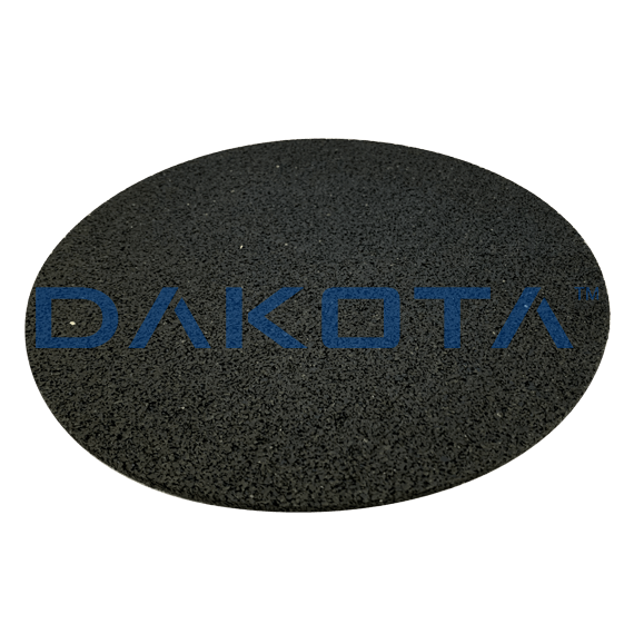 Dakota 8" Circular Rubber Base Pad